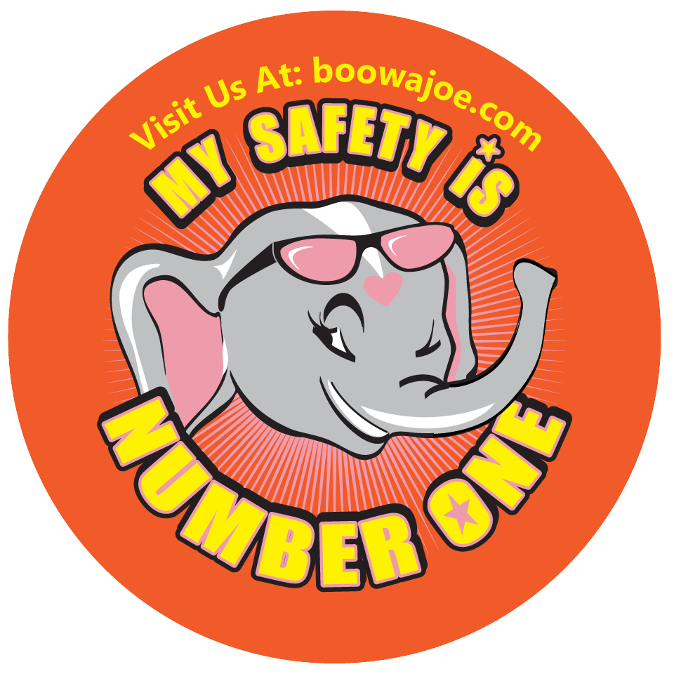 Elephant-Head-Girl-10-Colors-SAFETY-STICKER-10