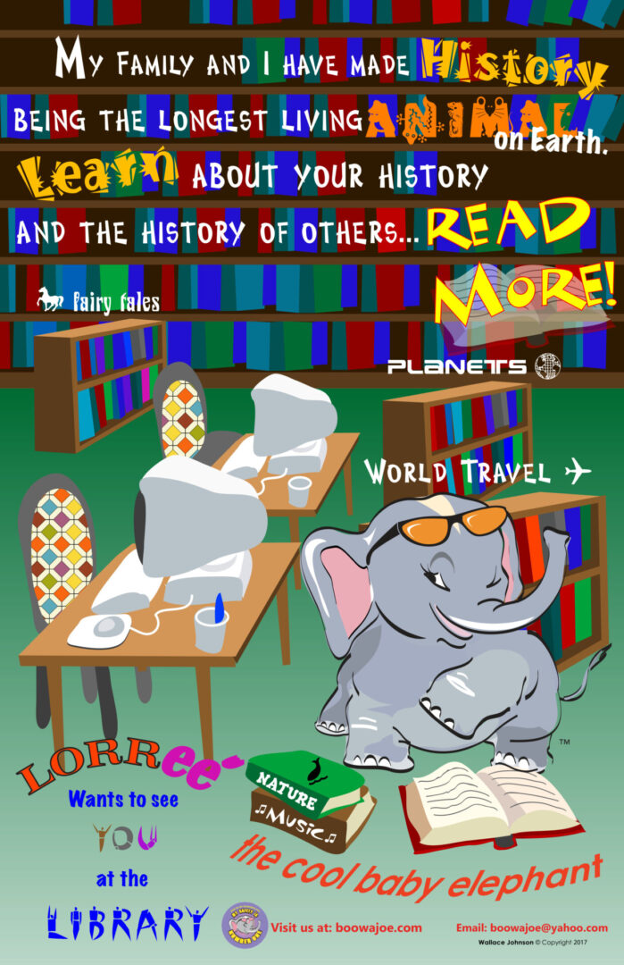 lorree-library-2018-elephant